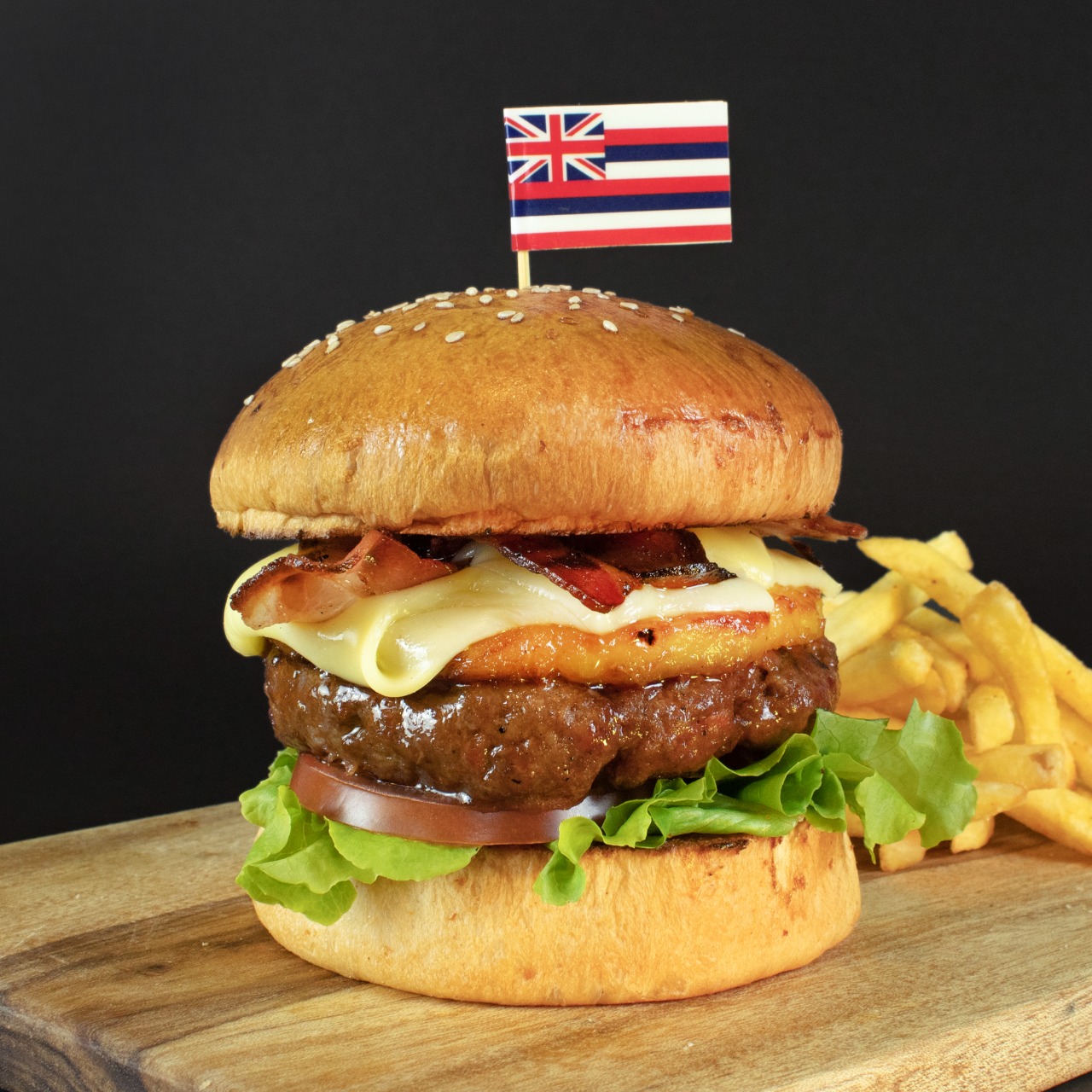 Hamburguesa Hawái