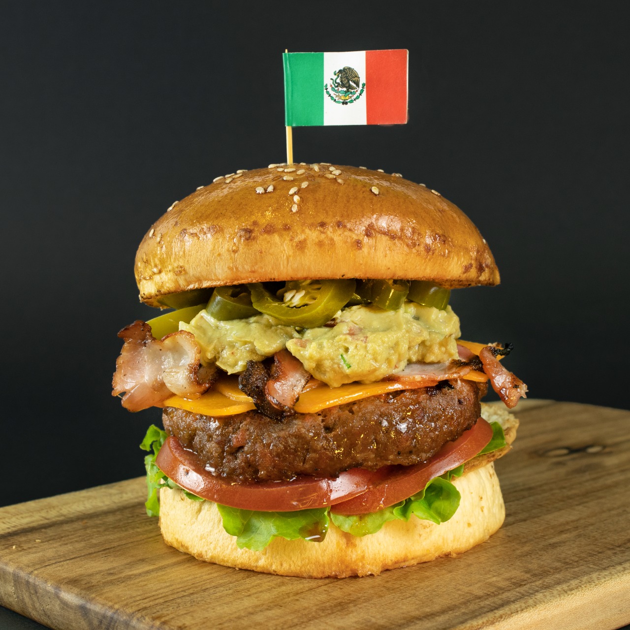 Hamburguesa Azteca
